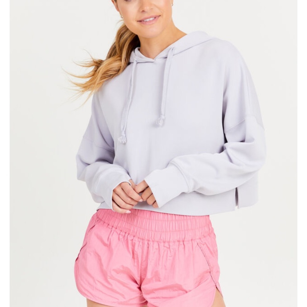 Thin athletic hoodie sweatshirt